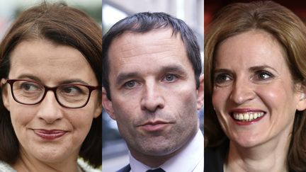 Cécile Duflot, Benoît Hamon et Nathalie Kosciusko-Morizet n'apparaîtront pas&nbsp;dans&nbsp;l'émission "Une ambition intime", sur M6. (AFP)