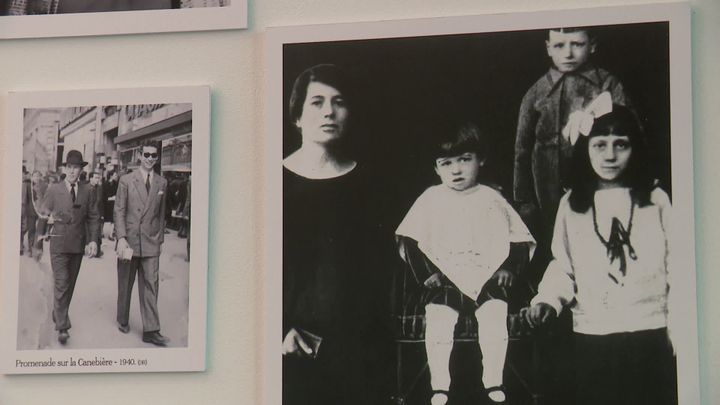 Photos d'enfance d'Yves Montand&nbsp; (Capture d'image / France Télévisions)