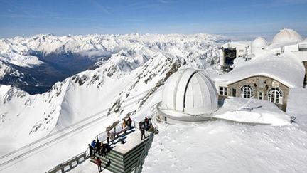 L'observatoire du Pic du Midi, dans les Pyrénées, le 17 septembre 2020. (AFP)