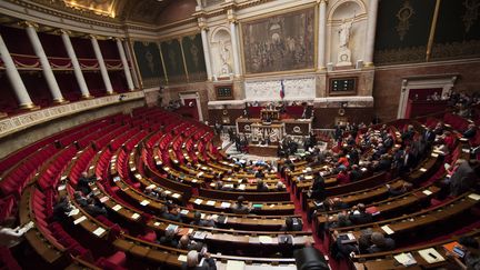 L'Assembl&eacute;e nationale lors d'une s&eacute;ance de questions au gouvernement, le 16 juin 2015. (AURELIEN MORISSARD / CITIZENSIDE.COM / AFP)