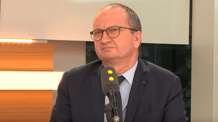 Jacques Chanut, président de la Fédération française du bâtiment (FFB), etait l'invité de l'Interview éco, jeudi 5 octobre 2017.&nbsp; (FRANCEINFO)