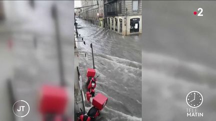 Reims à nouveau inondée le 21 juin 2021 (France 2)