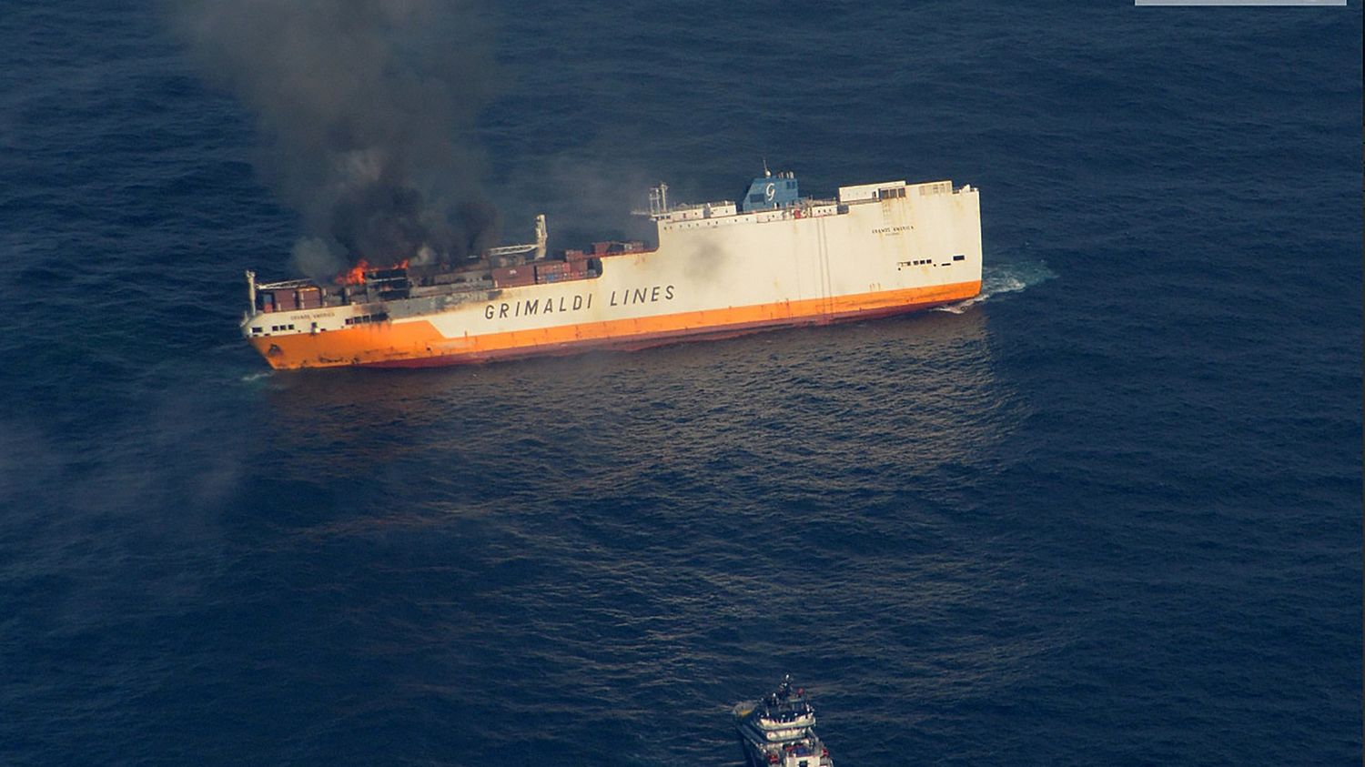 what the freighter was carrying when it sank off the French coast