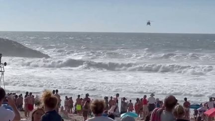 Alerte aux baïnes : 18 personnes secourues à Biarritz