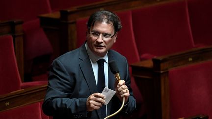 Philippe Gosselin, le 17 juin 2020, à l'Assemblée nationale. (STEPHANE DE SAKUTIN / AFP)