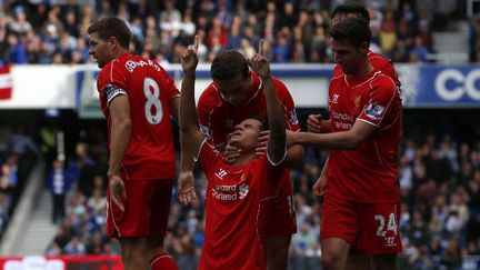 Philippe Coutinho avait redonné l'avantage aux Reds pendant les dix minutes de folie. (ADRIAN DENNIS / AFP)