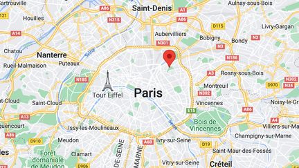 Le corps d'une adolescente de 12 ans a été découvert dans une malle, le 14 octobre 2022, dans le 19e arrondissement de Paris. (GOOGLE MAPS)