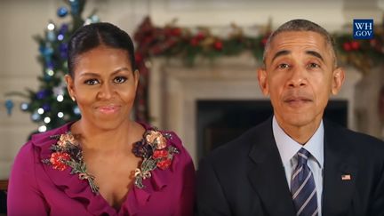 Etats-Unis : les adieux du couple Obama