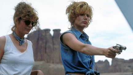 Susan Sarandon et Geena Davis, dans&nbsp;"Thelma et Louise" de Ridley Scott. (MGM / ARCHIVES DU 7EME ART)