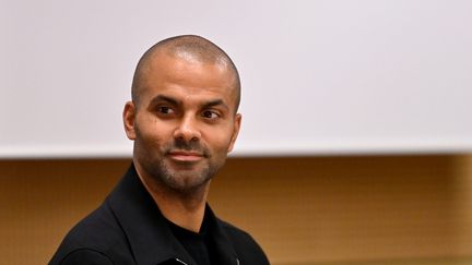 Tony Parker à Saint-Etienne, le 30 juin 2022. (R?MY PERRIN / MAXPPP)