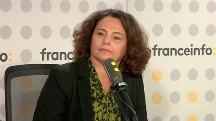 Alona Fisher-Kamm, ambassadrice et chargée d’affaires auprès de l’ambassade d’Israël en France (FRANCEINFO)