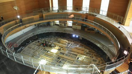 Le premier concert à la nouvelle salle Pierre Boulez de Berlin&nbsp;est prévu le 4 mars 2017 (SOEREN STACHE / DPA)