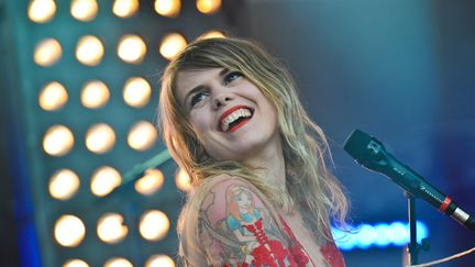 Coeur de Pirate aux Francofolies de la Rochelle, juillet 2015
 (XAVIER LEOTY / AFP)