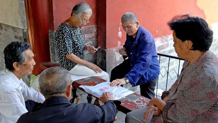 La Chine, confrontée au vieillissement de sa population, est attentive au savoir-faire français sur la gestion des personnes âgées (MAXPPP)