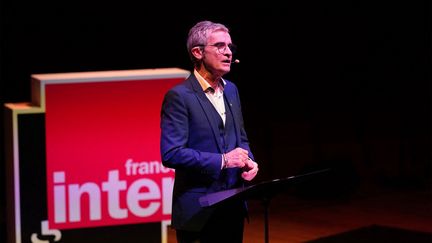 Fabrice Drouelle, journaliste à France Inter. (CHRISTOPHE ABRAMOWITZ / SERVICE PHOTOS)