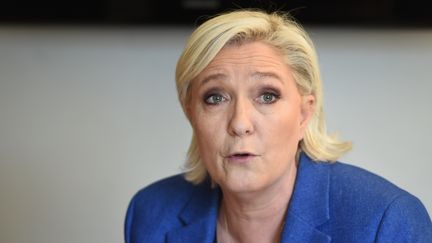 C'est "un enrichissement personnel parfaitement immoral", a déclaré Marine Le Pen, mercredi 24 mai, à propos de Richard Ferrand. (PHILIPPE HUGUEN / AFP)