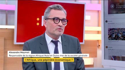 Invité de Jean-Paul Chapel dans ":l'éco", Alexandre Maymat, responsable des régions Afrique, Asie et Outre-mer de la Société Générale, est venu parler des moyens de paiements en Afrique qui vont être mis en place en France.