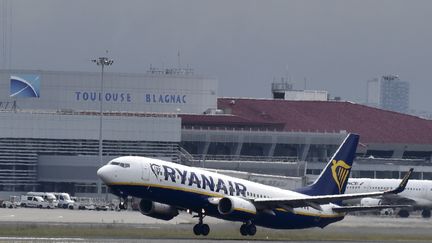 L'aéroport de Toulouse-Blagnac, le 19 octobre 2017.&nbsp; (PASCAL PAVANI / AFP)