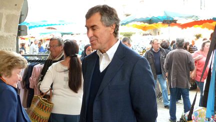 J&eacute;r&ocirc;me Cahuzac &agrave; Villeneuve-sur-Lot (Lot-et-Garonne), le 11 mars 2013. (JOELLE FAURE / LA DEPECHE DU MIDI / AFP)