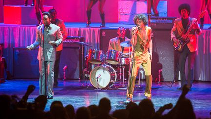 Dans "Get on up", l'acteur Chadwick Boseman est James Brown.
 (DR)