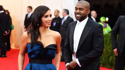 Kanye West avec Kim Kardashian
 (MIKE COPPOLA)