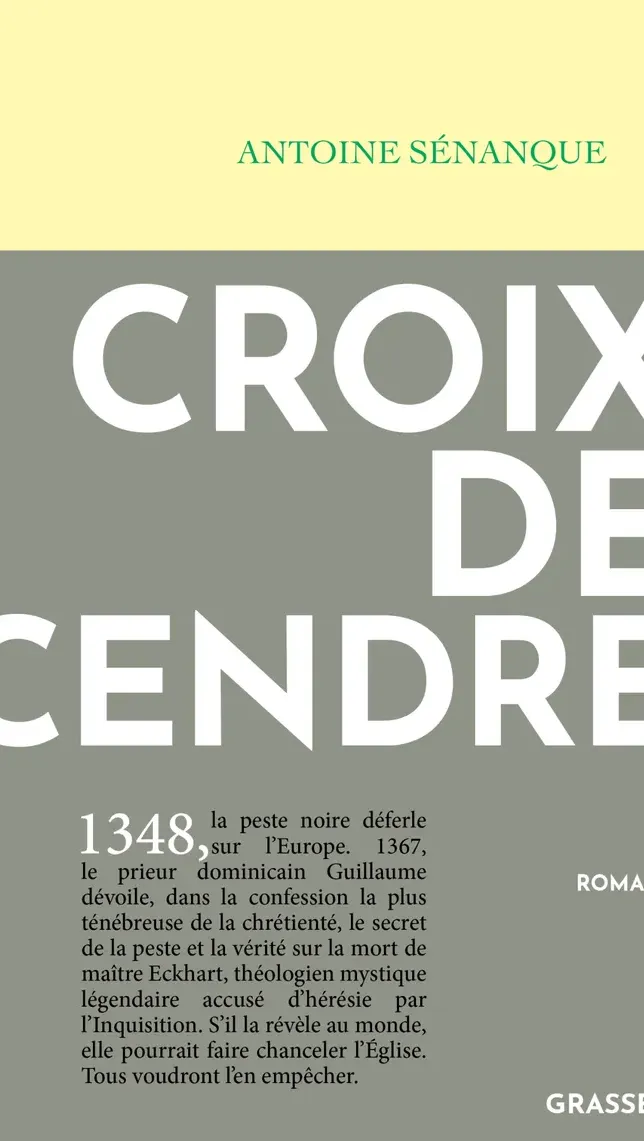 Couverture du livre "Croix de cendre" (Editions Grasset)