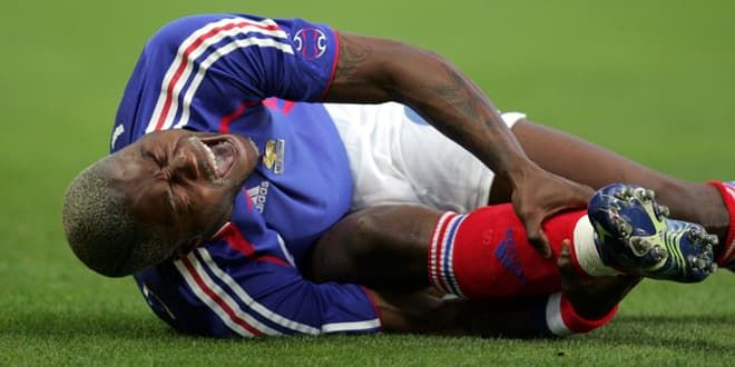 Djibril Cissé victime d'une fracture tibia-péroné avant le Mondial-2006