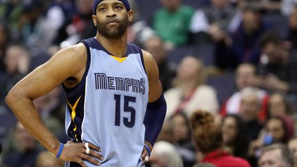 Vince Carter sous le maillot de Memphis (ROB CARR / GETTY IMAGES NORTH AMERICA)