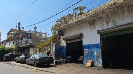 Le camp d’Aïn El-Hilweh, dans la ville de Saïda, à une quarantaine de kilomètres au sud du Beyrouth. (VIRGINIE PIRONON / RADIOFRANCE)