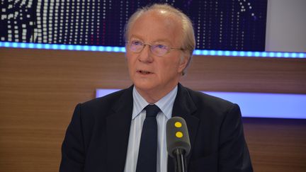 Brice Hortefeux, vice-président LR de la région Auvergne-Rhône-Alpes et député européen. (RADIO FRANCE / JEAN-CHRISTOPHE BOURDILLAT)