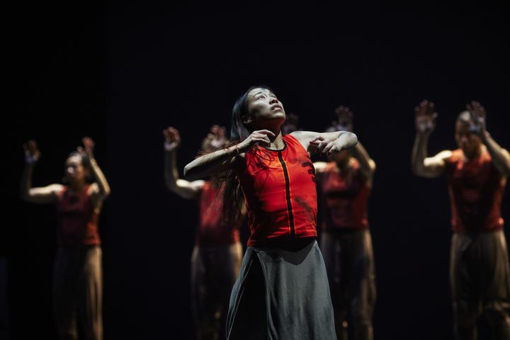 Une danseuse&nbsp;du ballet "Jungle book reimagined" de Akram Khan. (AMBRA VERNUCCIO ALL COPYRIGHT RE)