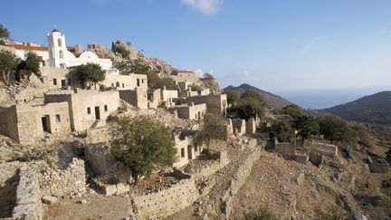 L'île de Tilos, dans le&nbsp;Dodécannèse (Grèce), le 29 septembre 2015. (KEN GILLHAM / ROBERT HARDING HERITAGE / AFP)