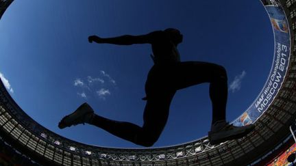 L'ombre du triple-saut dans le stade de Moscou