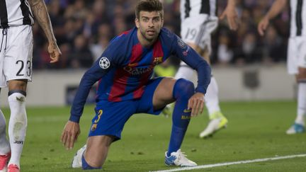 Le défenseur barcelonais Gerard Pique (ALBERT LLOP / ANADOLU AGENCY)