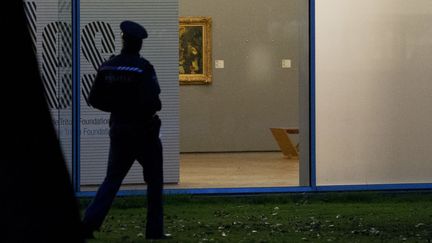 Le Kunsthal museum de Rotterdam après le vol de sept toiles, le 16 octobre 2012
 (Robin Utrecht / ANP / AFP)