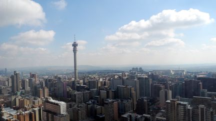 Vue depuis la tour Ponte dans le quartier d'Hillbrow à Johannesbourg. (JULIA NAUE / DPA)