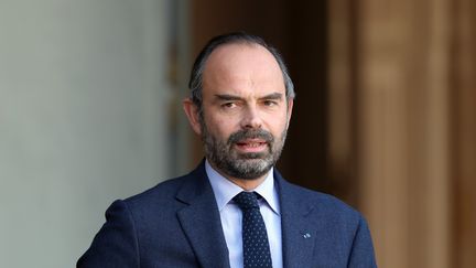 Edouard Philippe après une réunion à l'Elysée, à Paris, le 21 novembre 2018. (MUSTAFA YALCIN / ANADOLU AGENCY / AFP)