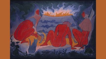 Paul-Elie Ranson, Les Sorcières autour du feu, 1891 Paul-Elie Ranson, Les Sorcières autour du feu, 1891
 (Saint-Germain-en-Laye, Musée Départemental Maurice Denis « Le Prieuré ». Crédit : Y. Tribes )