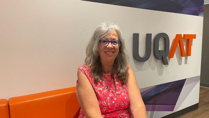 Viviane Fournier, professeur en Sciences de la santé à l’Université de Québec en Abiti-Témiscamingue. (ANNE-LAURE DAGNET - FRANCEINFO - RADIO FRANCE)