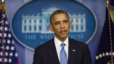 Barack Obama, le 30 septembre 2013 &agrave; Washington (Etats-Unis). (SAUL LOEB / AFP)