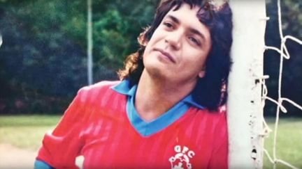 Carlos Kaiser sous le maillot du Gazélec Ajaccio, en 1986-1987.. (DR)