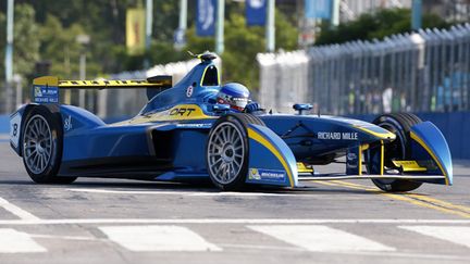 Nicolas Prost sur sa DAMS Renault (GREGORY LENORMAND / DPPI MEDIA)