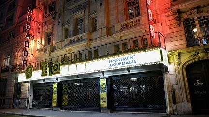 Le théâtre Mogador, à Paris.&nbsp; (BERTRAND GUAY / AFP)