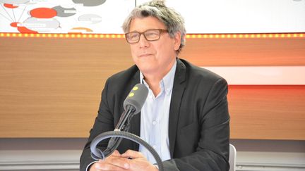 Eric Coquerel, coordinateur du Parti de Gauche, soutien de Jean-Luc Mélenchon. (RADIO FRANCE / JEAN-CHRISTOPHE BOURDILLAT)