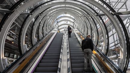 La "chenille" du Centre Pompidou (19 mai 2021) (SADAK SOUICI / LE PICTORIUM / MAXPPP)