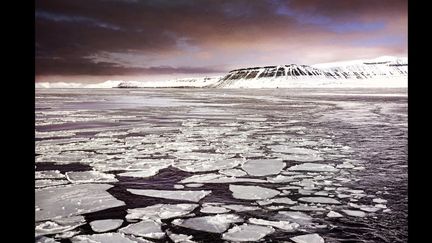 Le Svalbard, en Norvège, photographié par l'artiste Férial. (France 3)