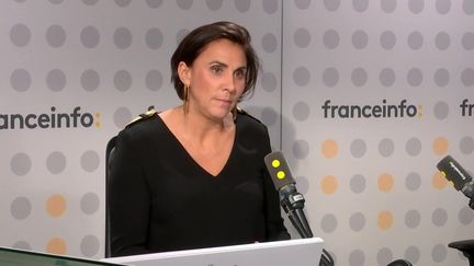 Laure Lavalette, invitée de franceinfo le mardi 1er octobre 2024. (FRANCEINFO/RADIOFRANCE)