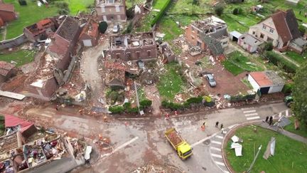 Pas-de-Calais : la reconstruction a commencé à Bihucourt après le passage d’une tornade