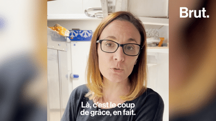 Alexandra Faure est boulangère dans le Doubs. Le 17 novembre, elle publie une vidéo sur Facebook où elle détaille, désespérée, sa situation face à l’augmentation des prix de l’électricité. Pour Brut, elle raconte. (BRUT / FRANCEINFO)