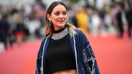 Marion Cotillard, venue soutenir son ami Xavier Dolan pour la présentation de "Matthias et Maxime" (LOIC VENANCE / AFP)